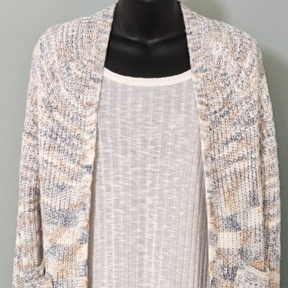 Sky and Sparrow Women's Long Sleeve Open Front Knitted Cardigan Sweater XS - Picture 1 of 5